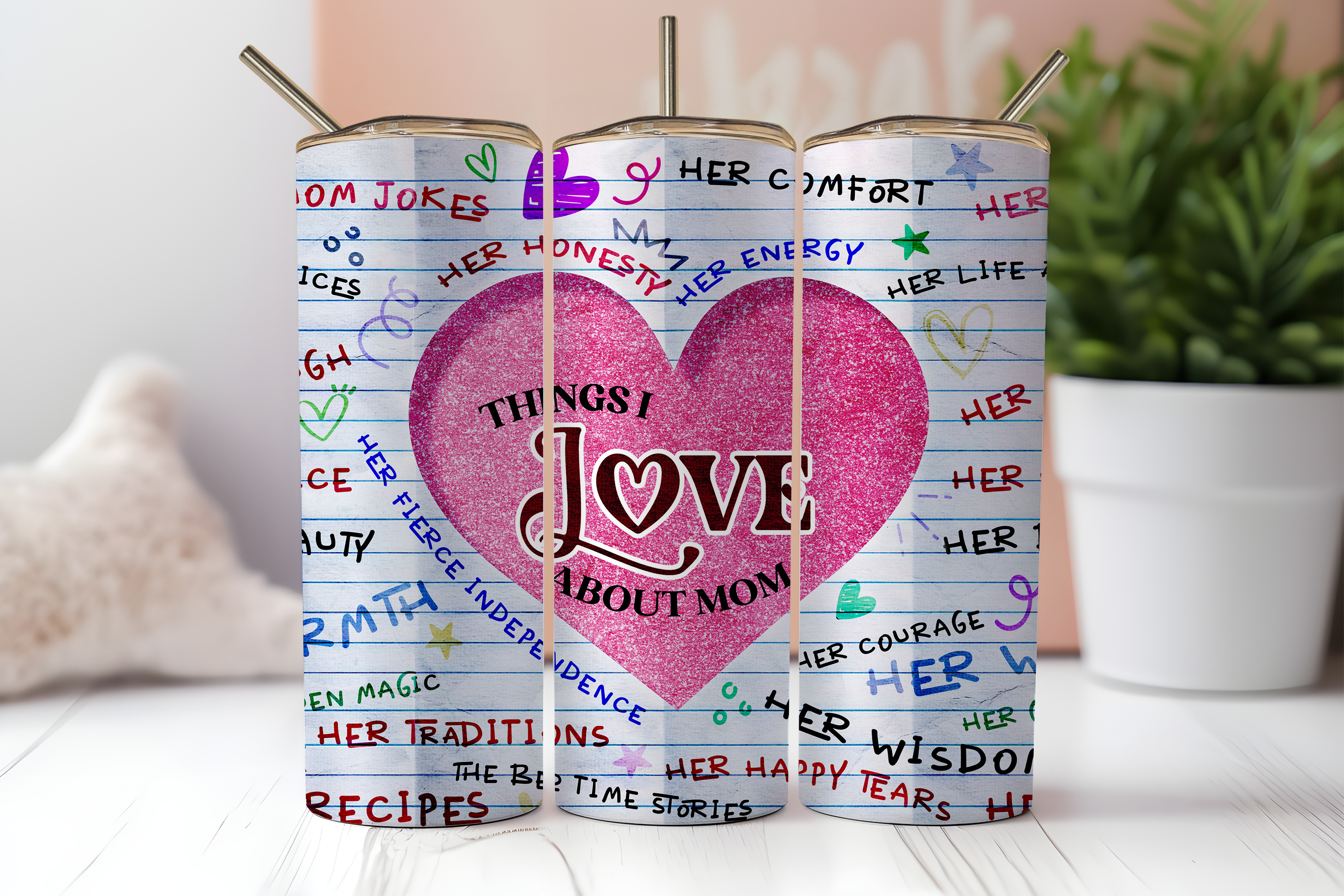Digital Sublimation Designs - Mother's Day Tumbler Wrap