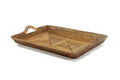 Rectangular Slanting Tray With Handles