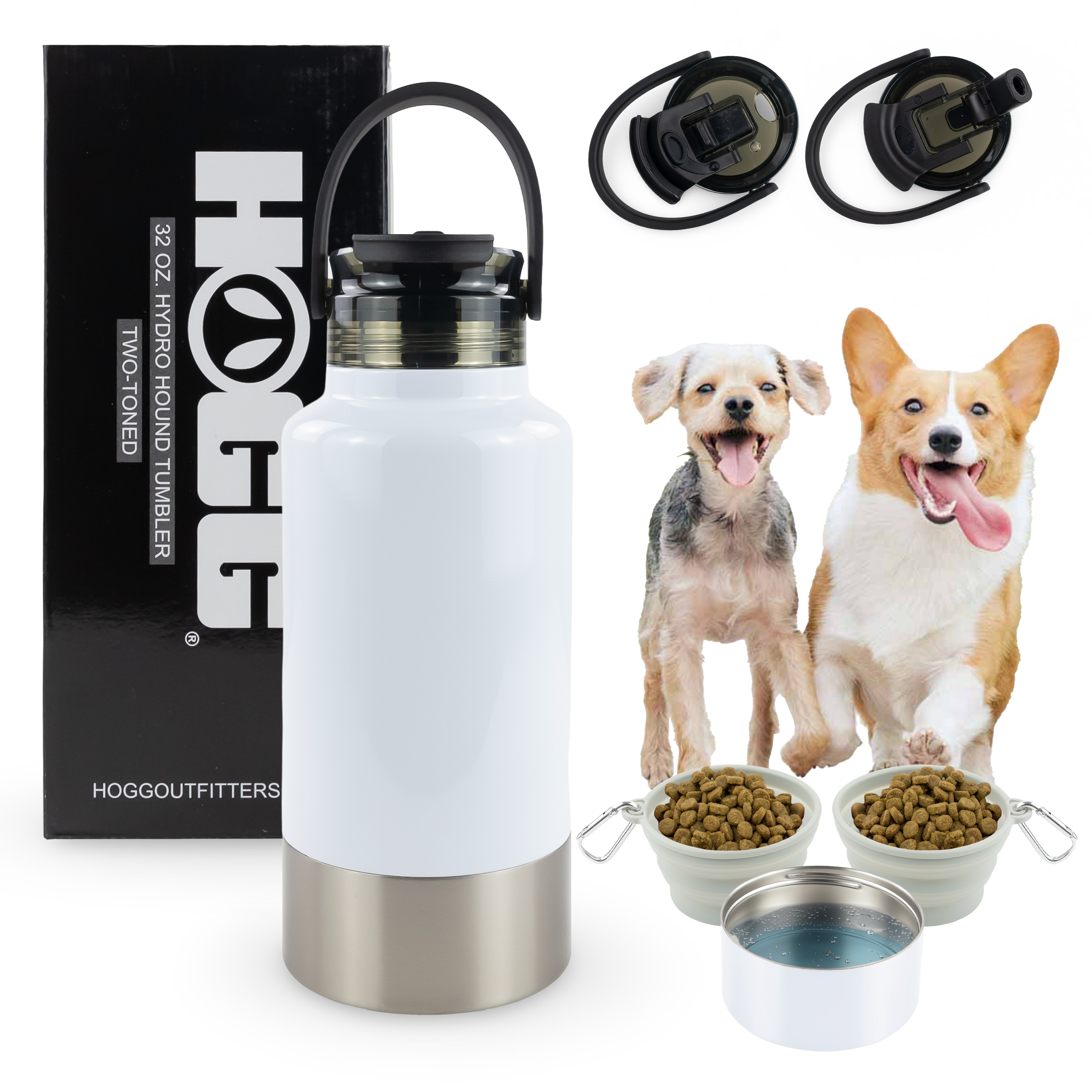 32oz Sublimatable Hydro Hound Tumbler Case (12 Units)