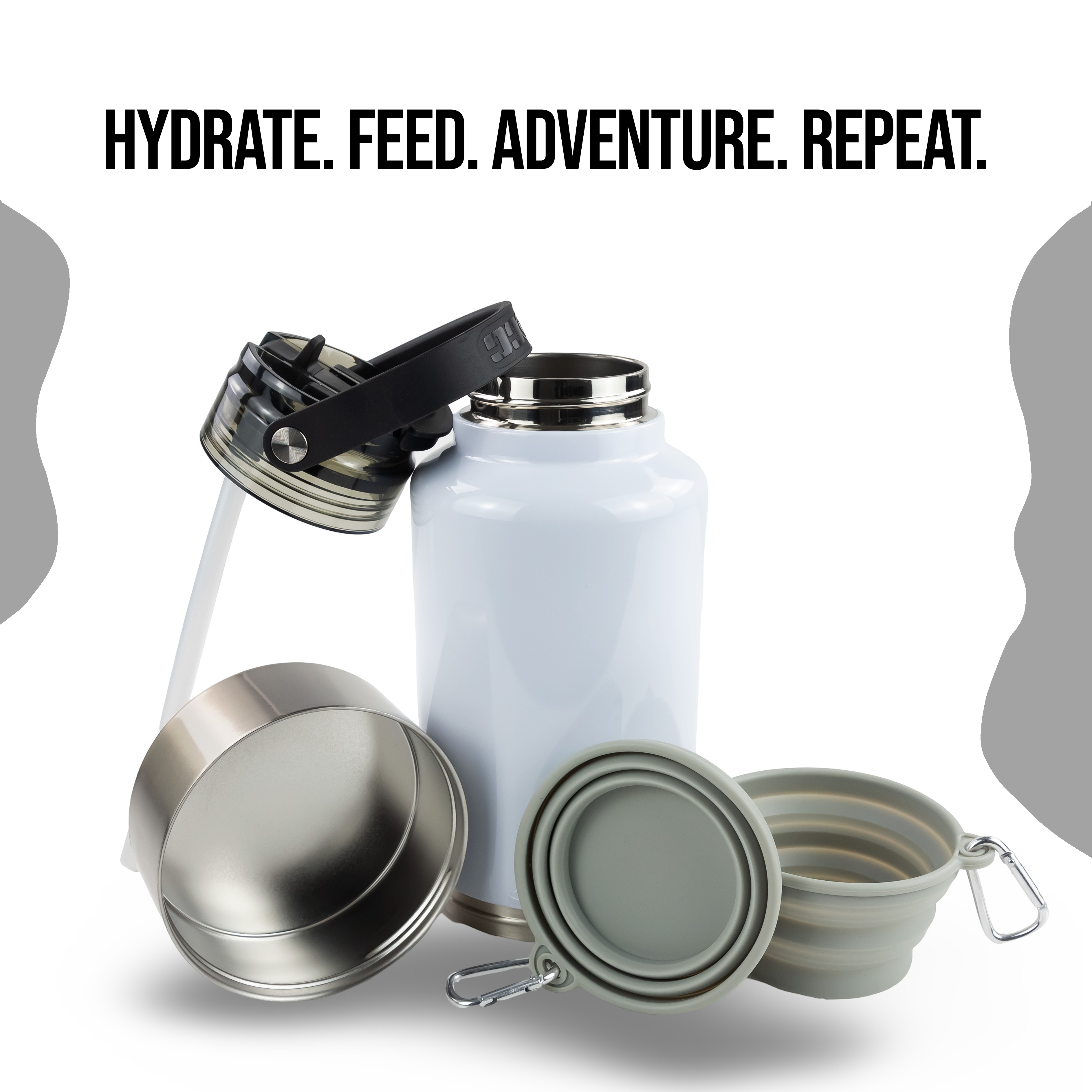32oz Sublimatable Hydro Hound Tumbler
