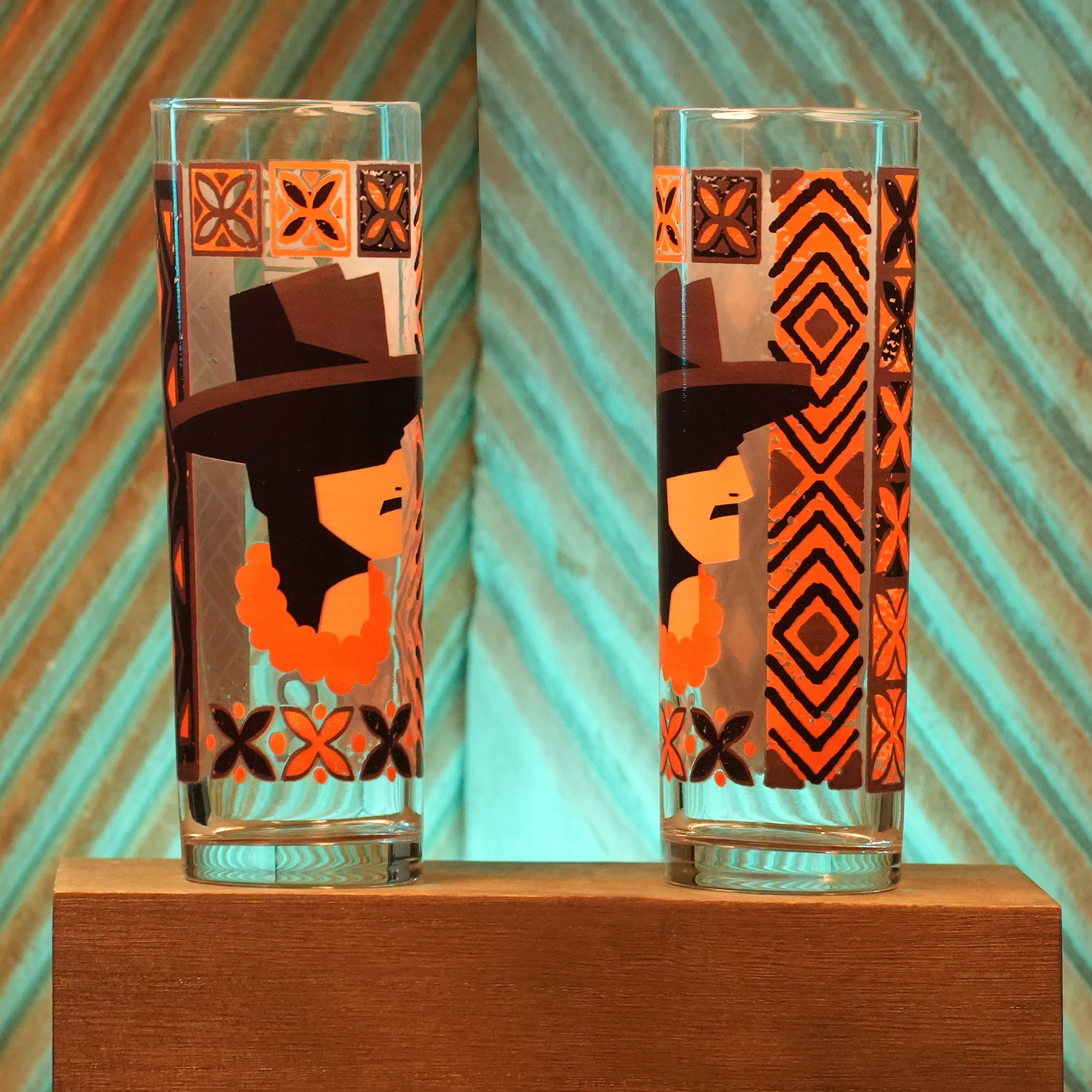Tapa Zombie Glasses (Set of 2)