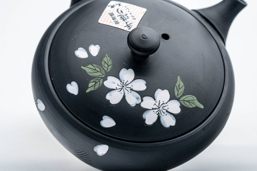 Hand-painted Sakura Tokoname Ceramic Teapot - 100ml