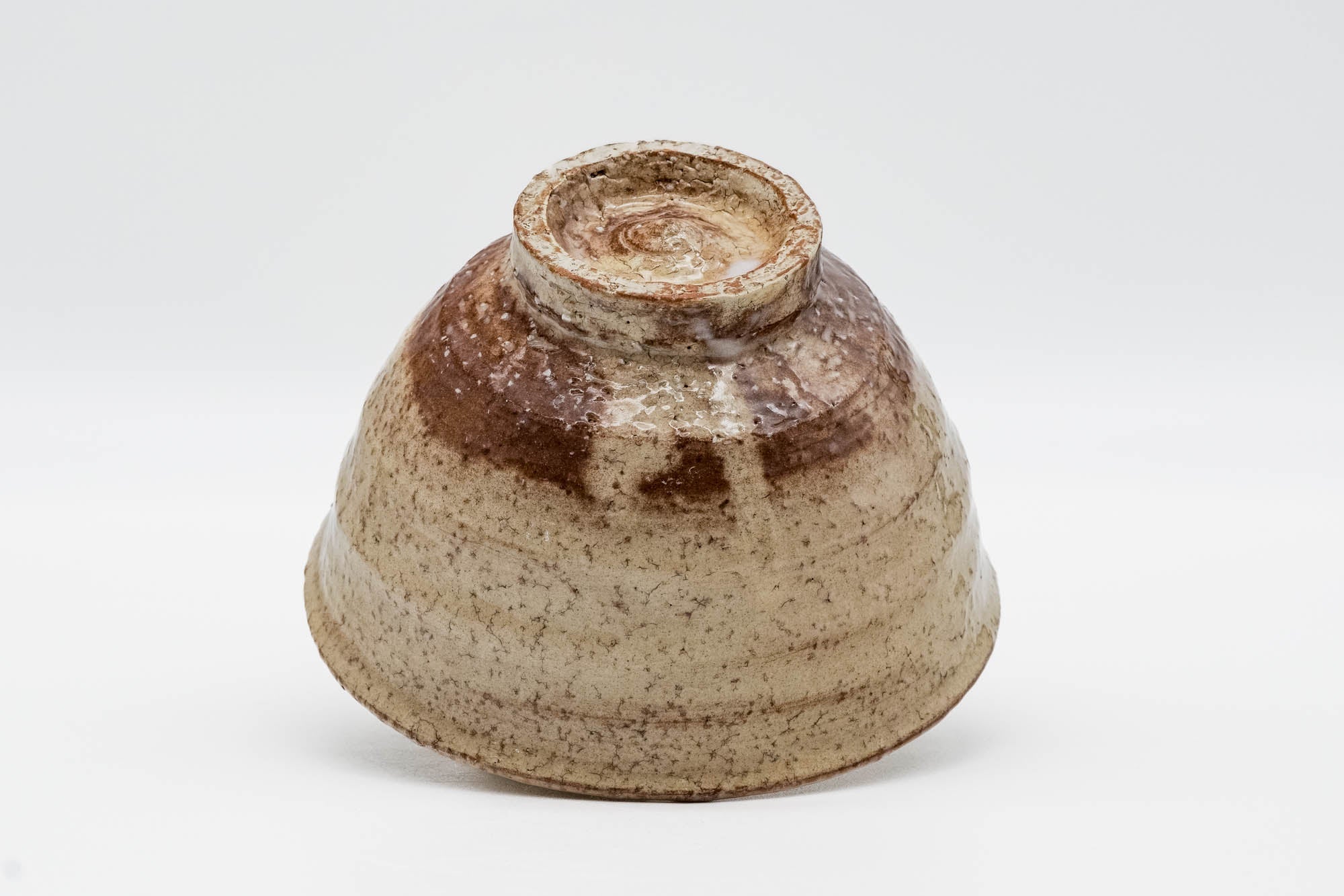 Hagi-yaki Biwa-iro Ido Chawan