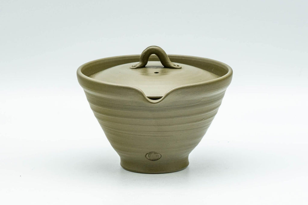 Japanese Shiboridashi - 吉川秀樹 Hideki Yoshikawa Green Ryokudei Tokoname-yaki Teapot - 80ml