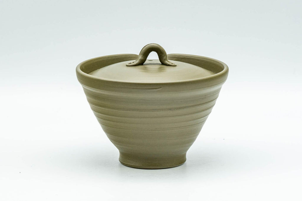 Japanese Shiboridashi - 吉川秀樹 Hideki Yoshikawa Green Ryokudei Tokoname-yaki Teapot - 80ml