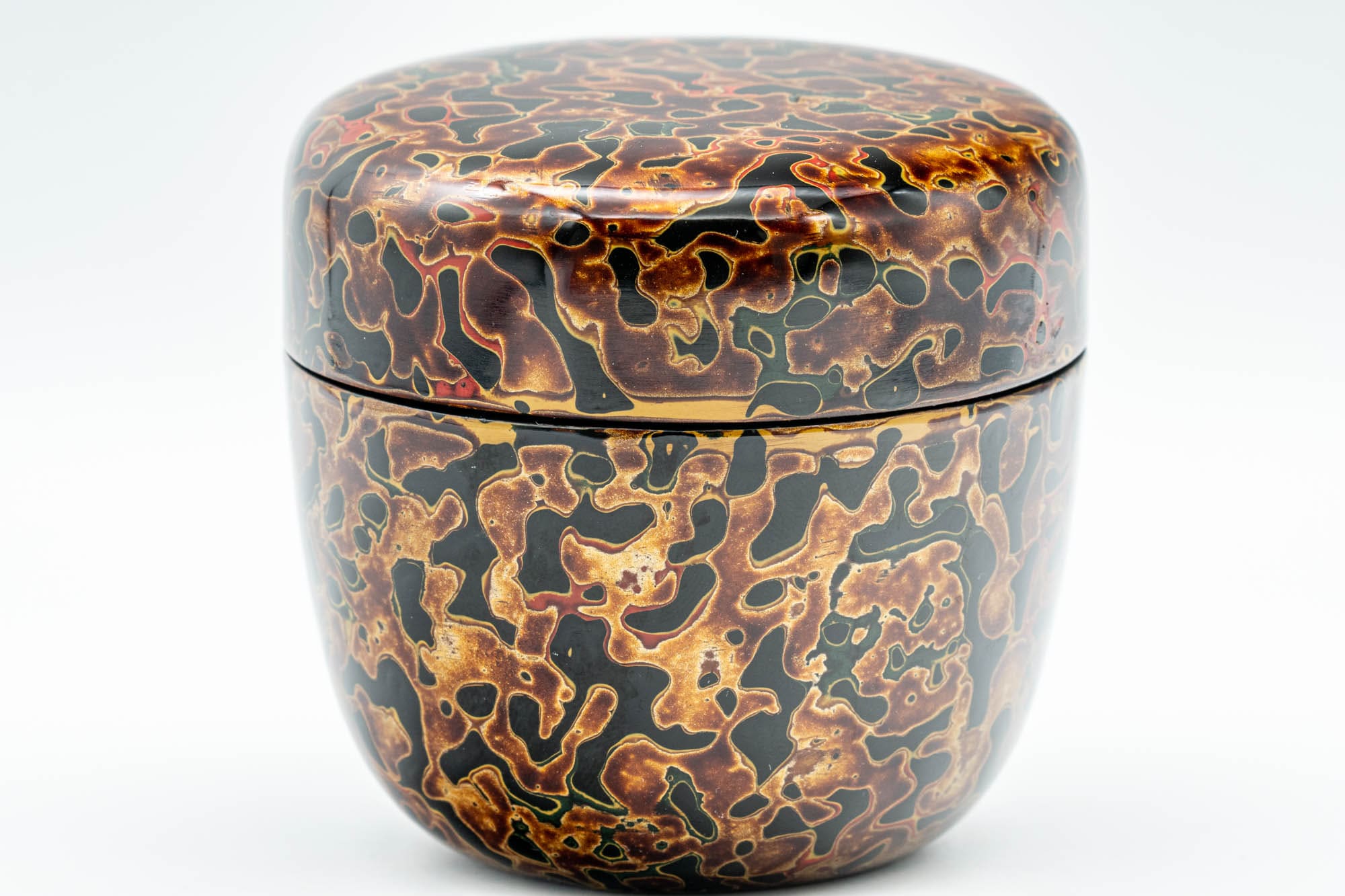 Japanese Natsume - 唐塗 Kara-nuri Urushi Lacquer Matcha Tea Caddy - 100ml