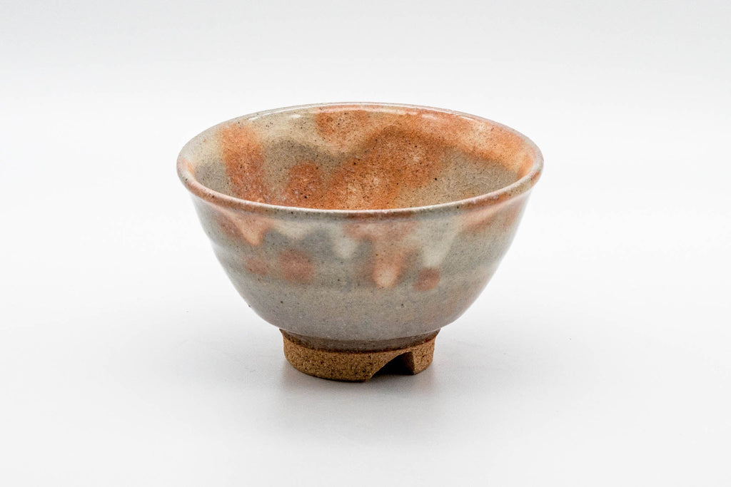 Japanese Teacup - 萩焼 Gohonte Wan-nari Hagi-yaki Yunomi - 140ml