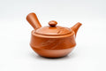 Japanese Kyusu - Engraved Red Shudei Tokoname-yaki Debeso Teapot - 210ml