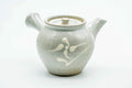 Japanese Kyusu - Large Floral Grey Glazed Do-ake Ceramic Filter Teapot - 500ml