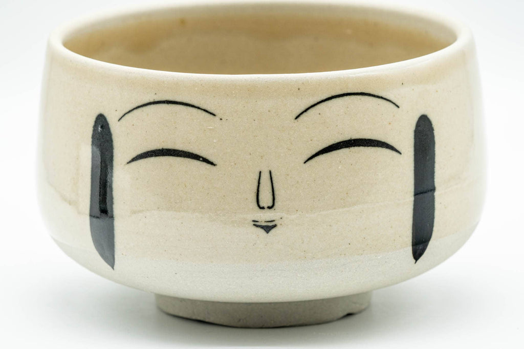 Japanese Matcha Bowl - Smiling Face Wan-nari Chawan - 400ml