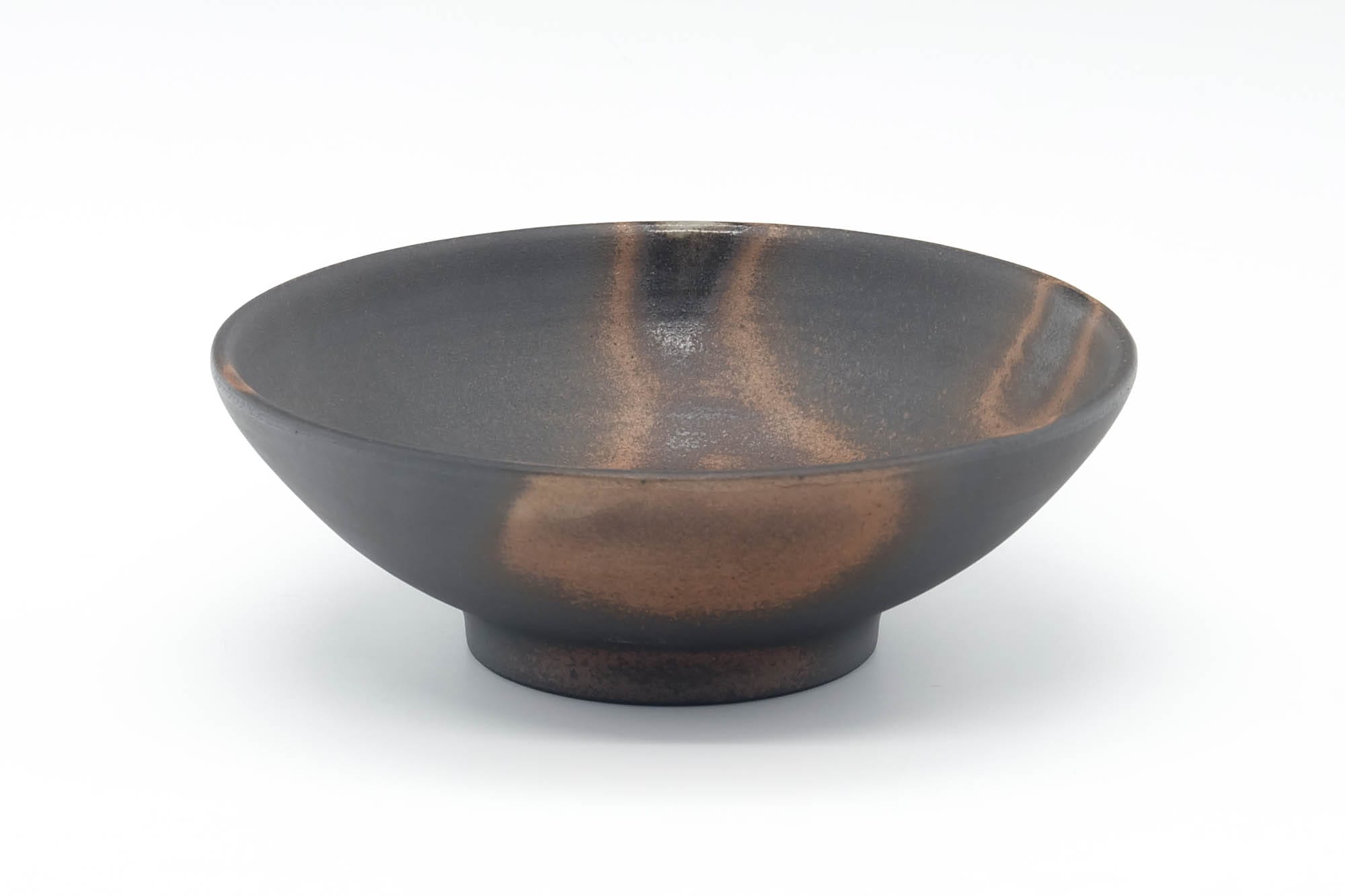 Japanese Matcha Bowl - Hidasuki Rice Straw Ao-Bizen Chawan - 400ml