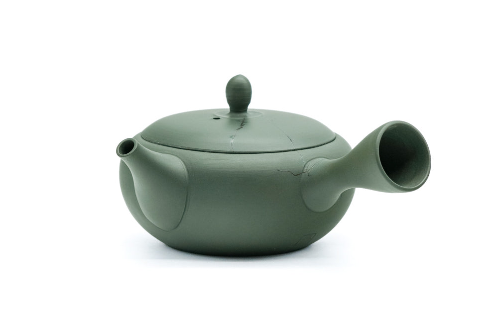 Green Mogake Seaweed Tokoname Teapot - 225ml