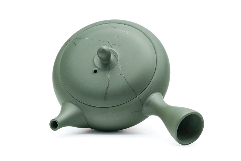 Green Mogake Seaweed Tokoname Teapot - 225ml