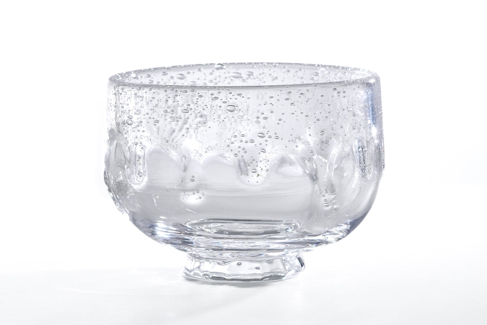 Glass Raku Makugusuri Chawan