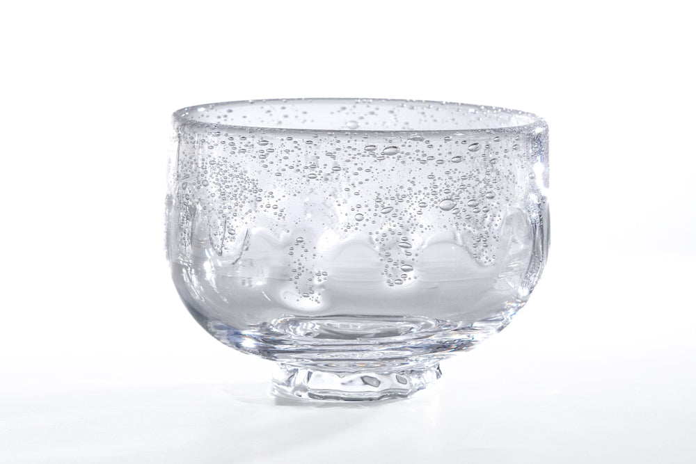 Glass Raku Makugusuri Chawan