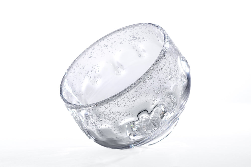 Glass Raku Makugusuri Chawan