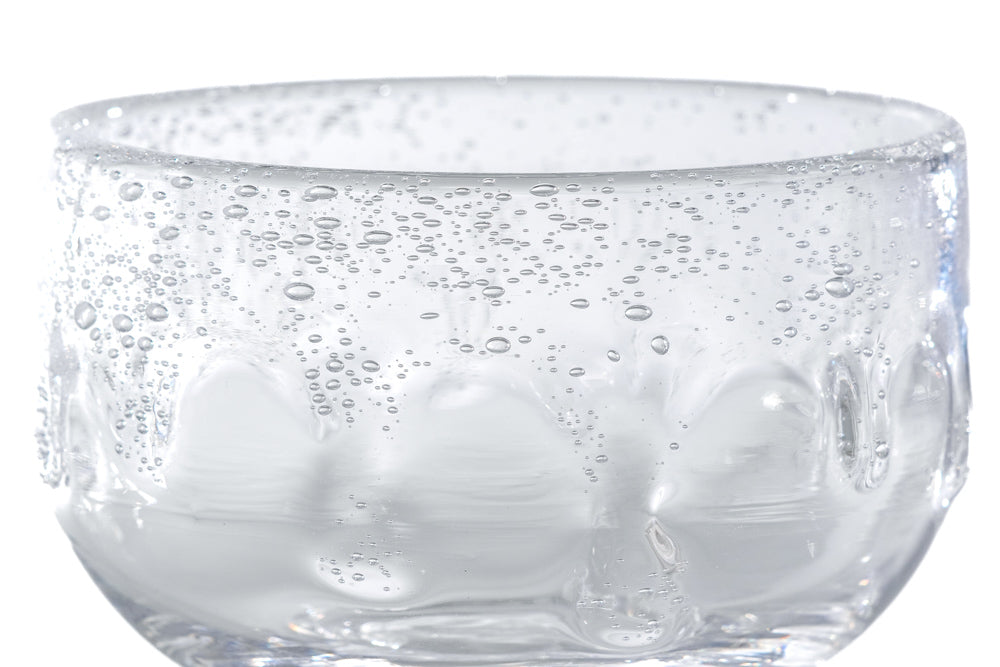 Glass Raku Makugusuri Chawan