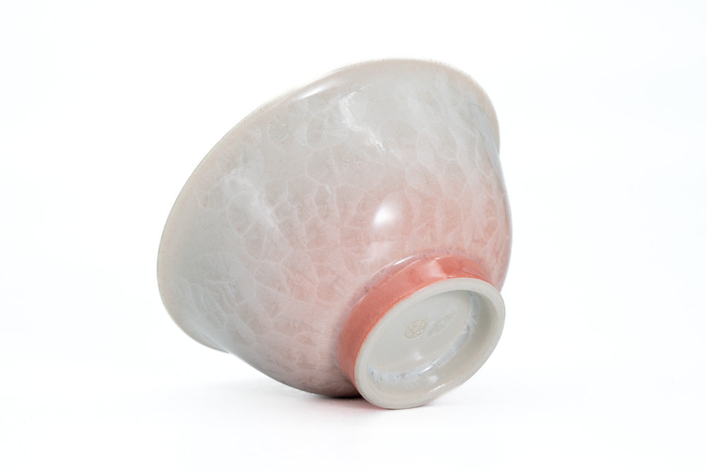 Pink Gradient Hanakessho Crystal Glaze Yunomi - 150ml