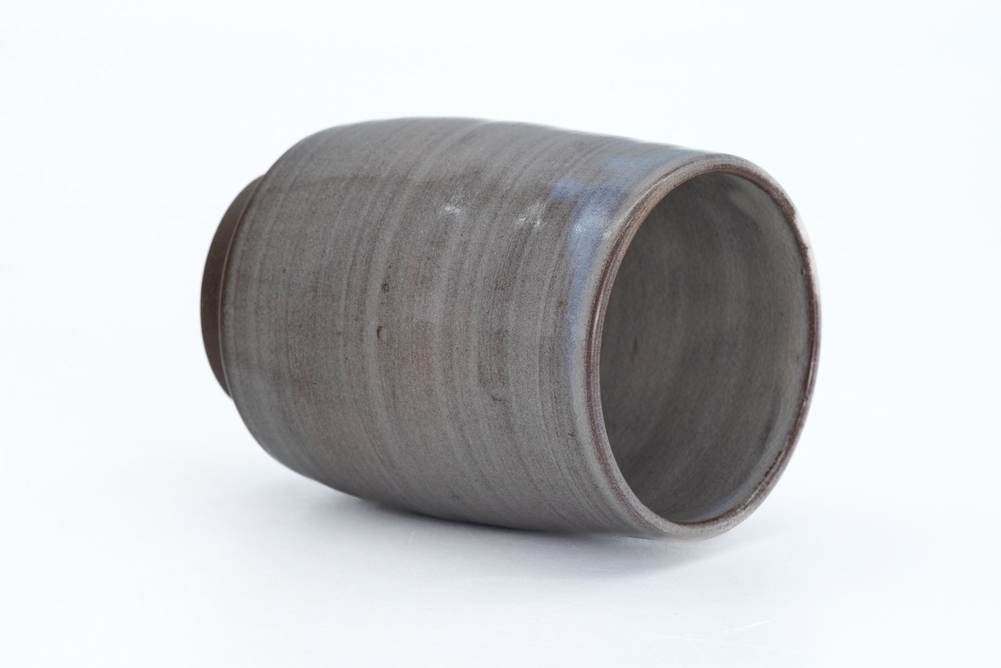Grey Hakeme Hagi-yaki Yunomi - 250ml