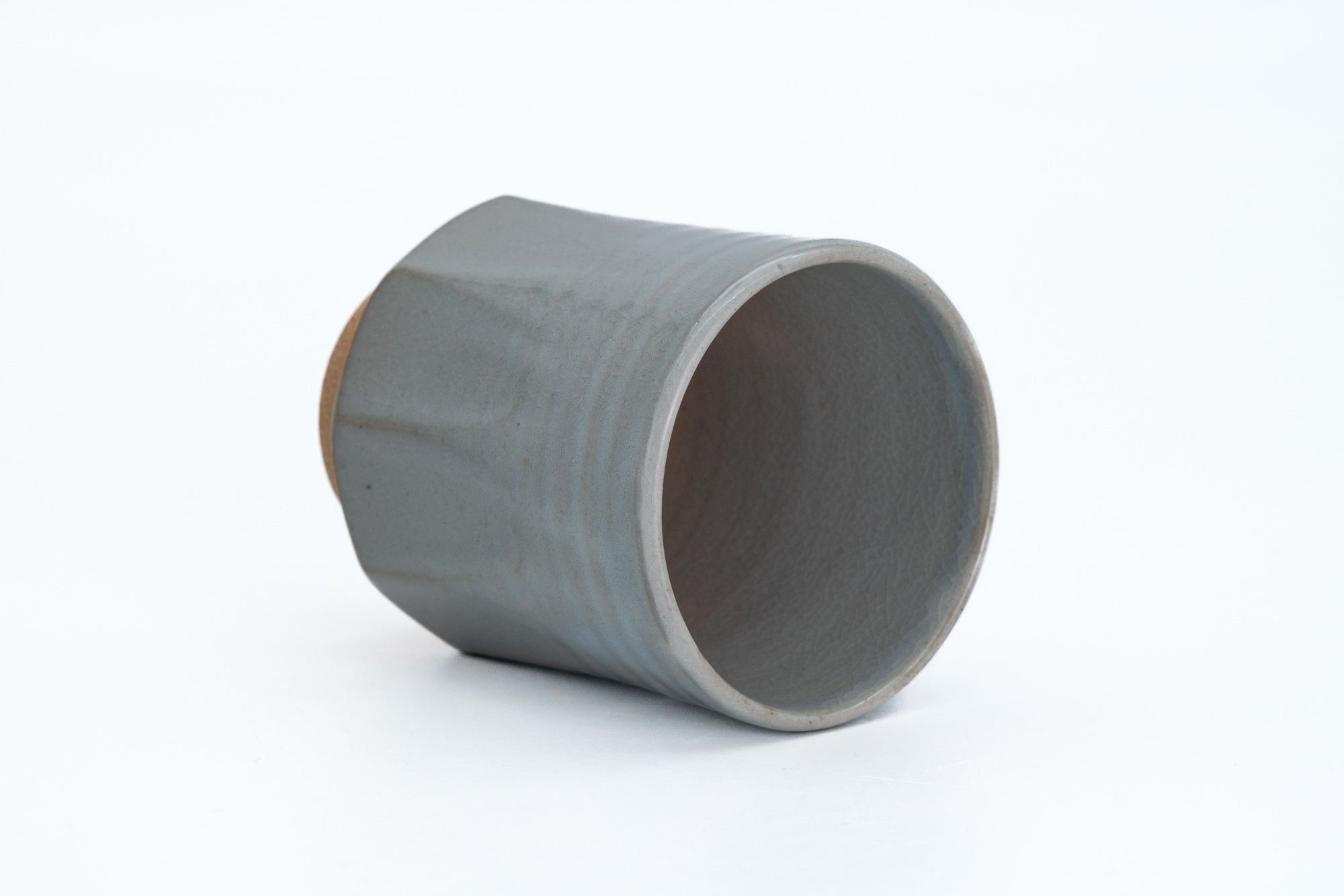 Faceted Hagi-yaki Yunomi - 200ml