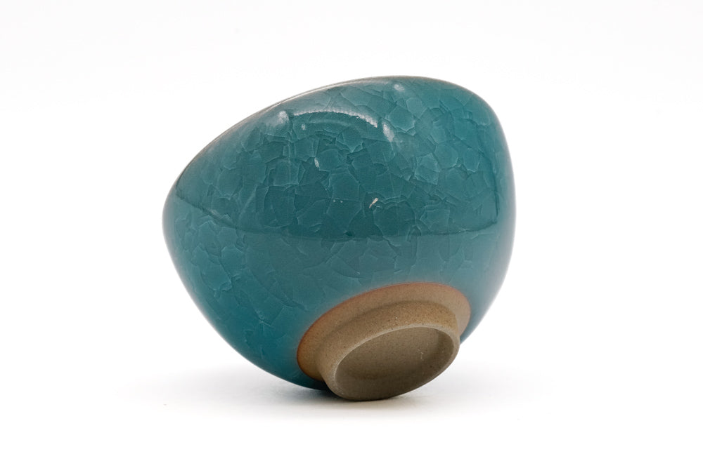 Tuquoise Snowflake Celadon Yunomi - 140ml