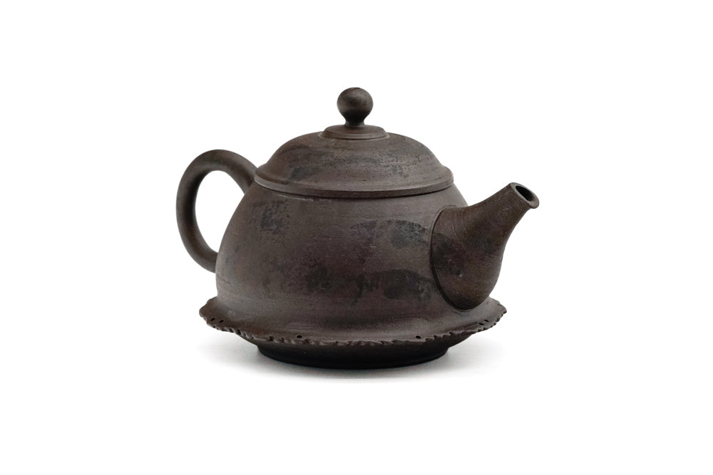 Kettle-shaped Rear-handled Tokoname Teapot - 200ml