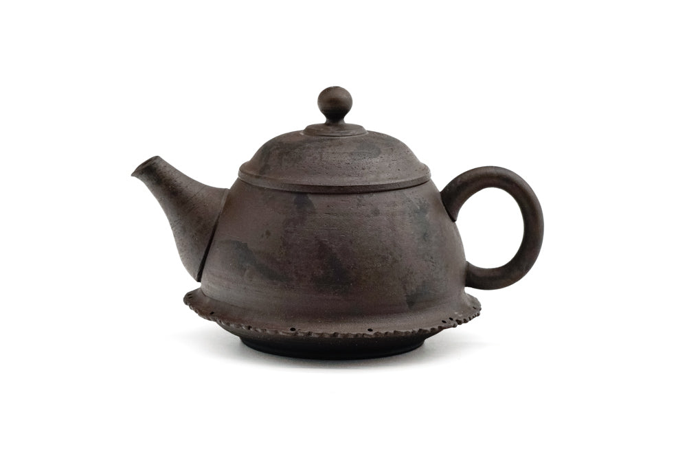 Kettle-shaped Rear-handled Tokoname Teapot - 200ml