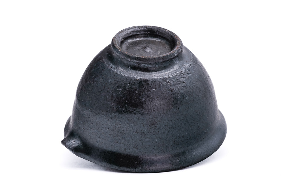 Black Matte Spouted Matcha Bowl - 150ml