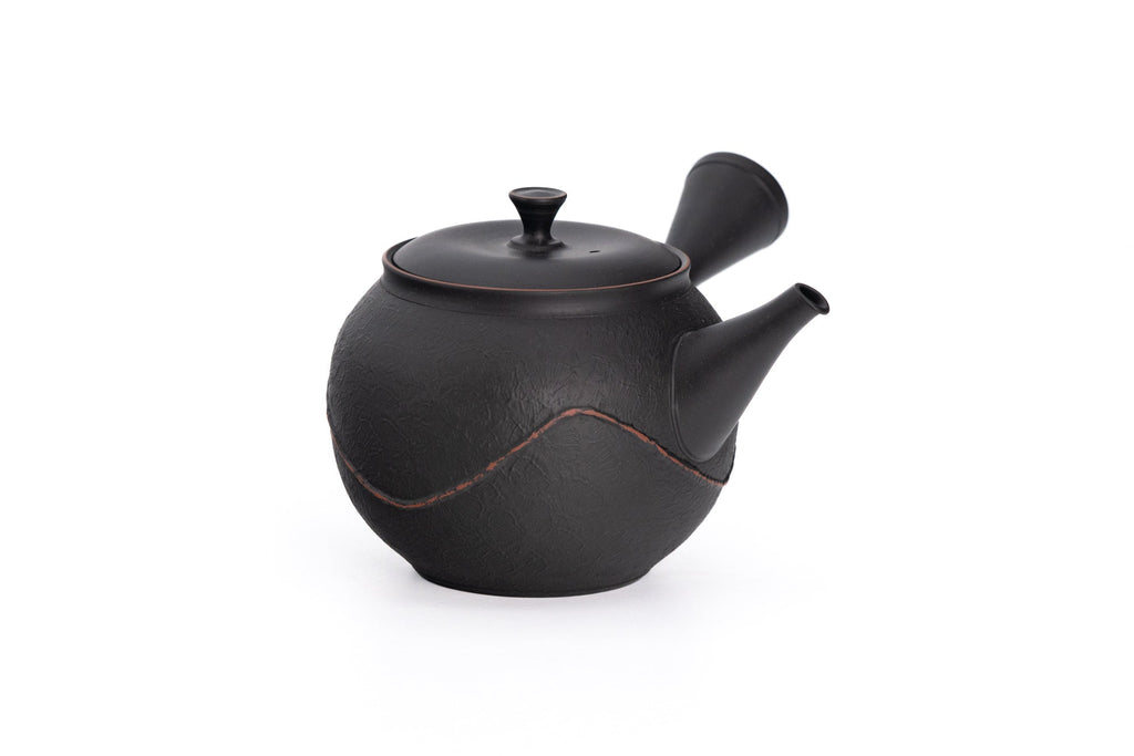 Wavy Shudashi Kokudei Tokoname Teapot - 300ml