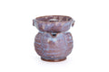 Two-toned Purple Hagi-yaki Collared Houhin - 210ml