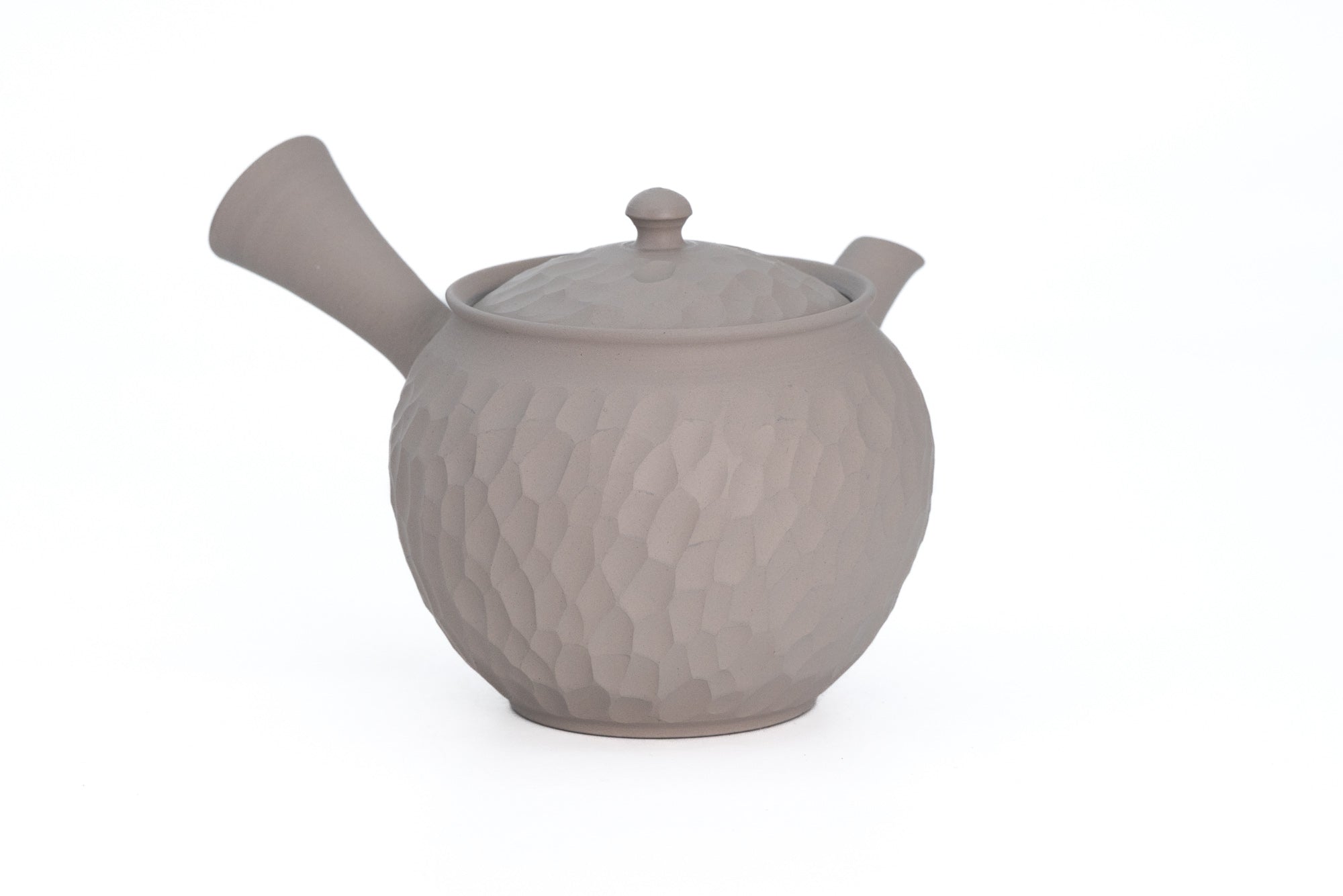 Carved Grey Tokoname Tea Set