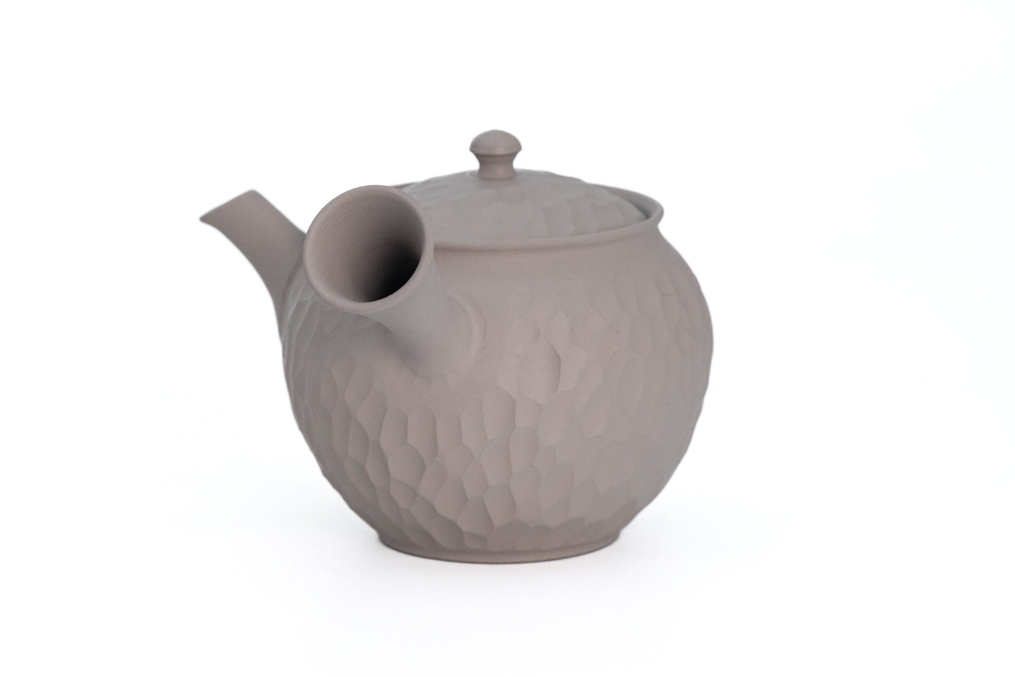 Carved Grey Tokoname Tea Set