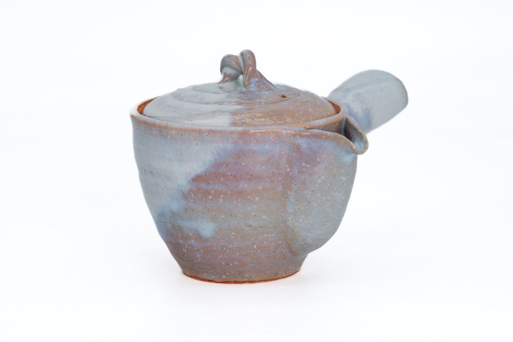 Two-tone Purple Hagi-yaki Teapot