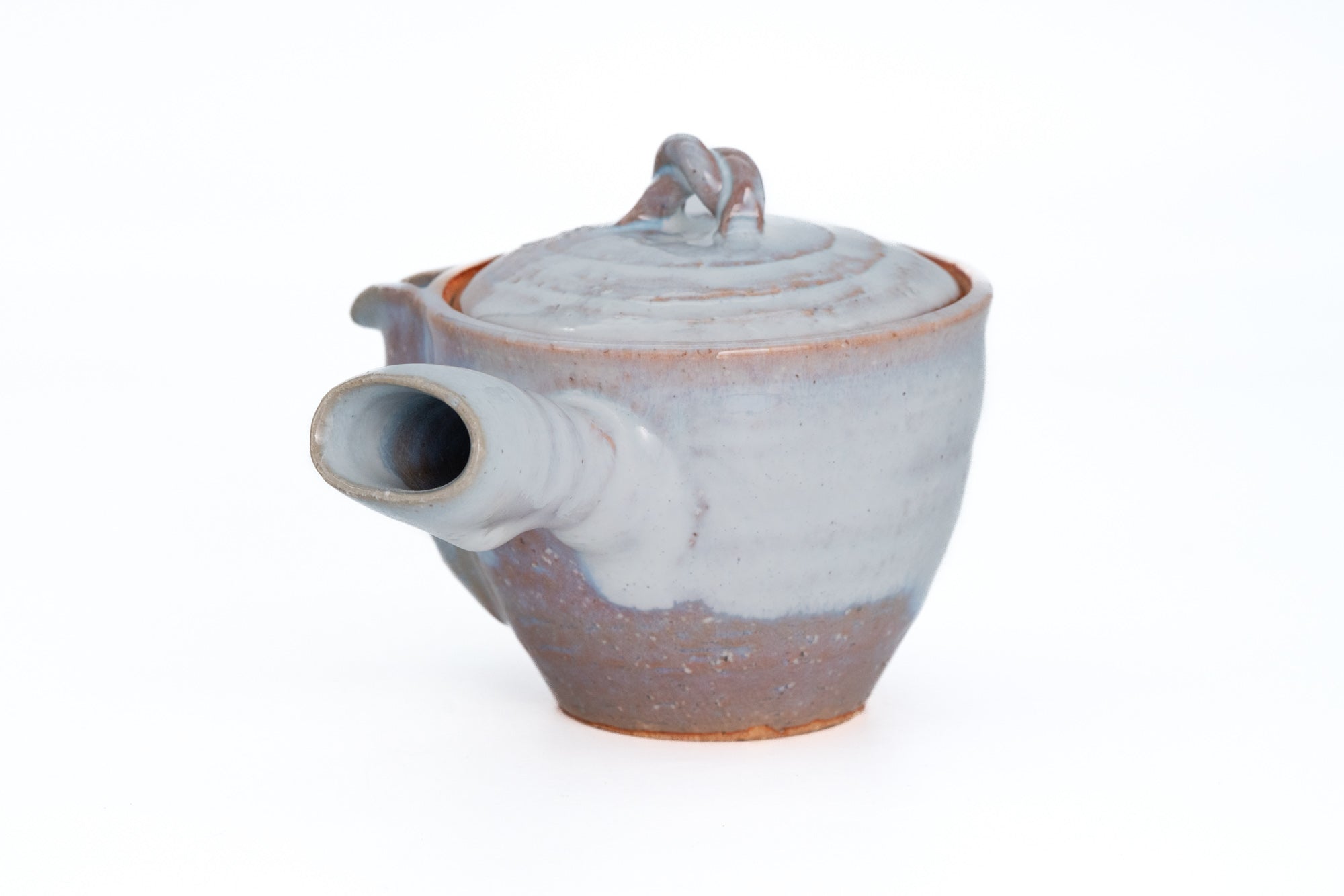 Two-tone Purple Hagi-yaki Teapot