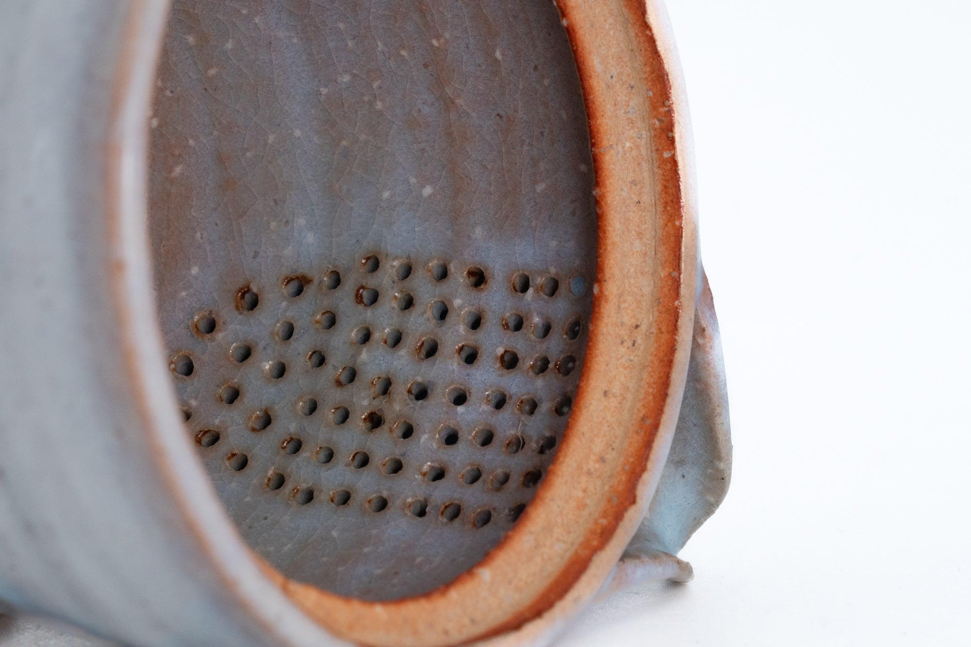Two-tone Purple Hagi-yaki Teapot