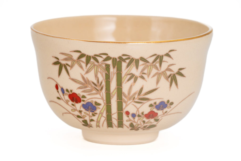 Bamboo Grove Kyō-yaki Chawan