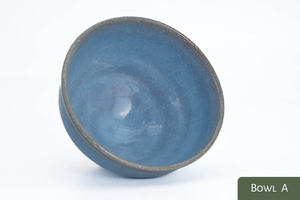 Milky Blue Hagi-yaki Ido Chawan