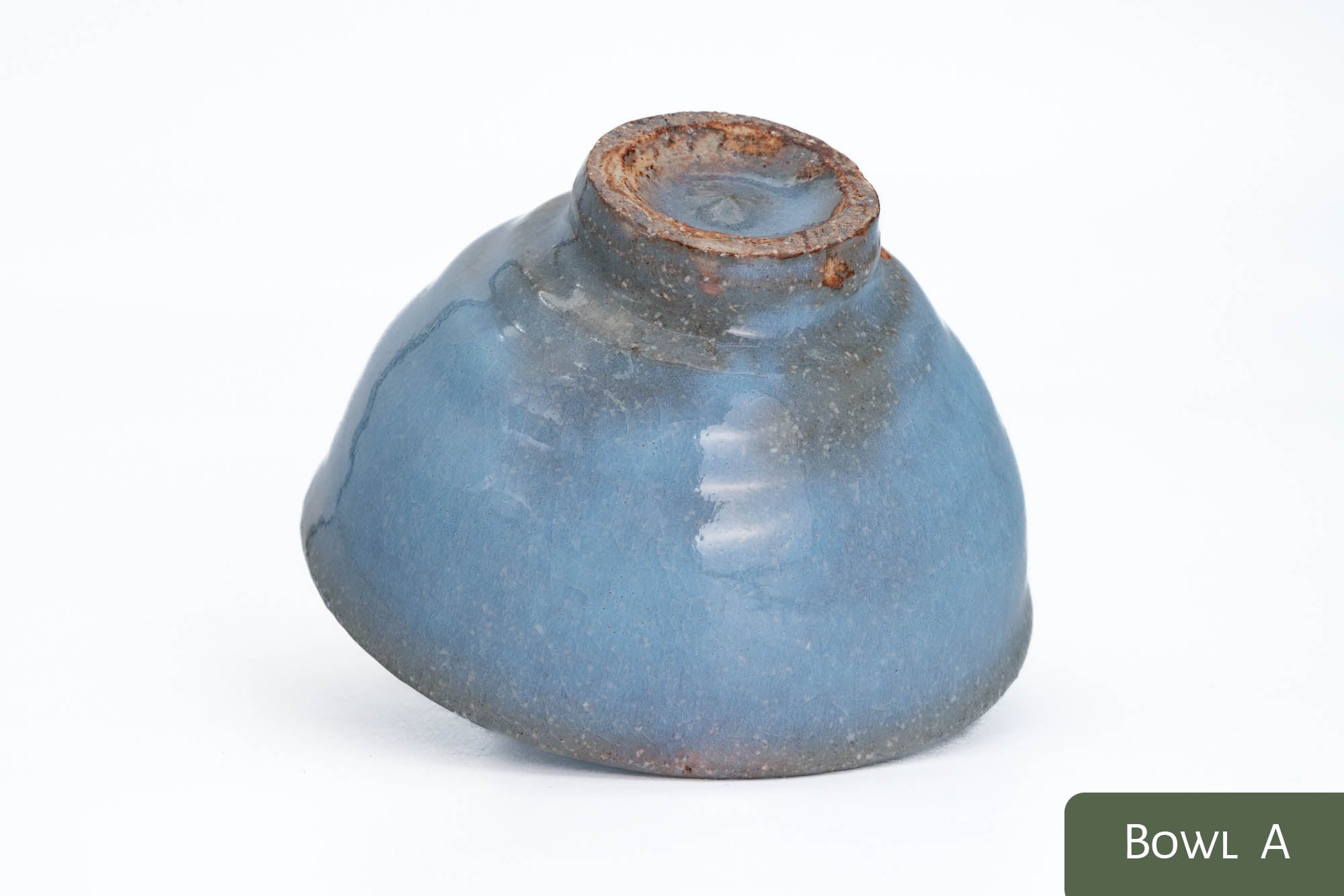Milky Blue Hagi-yaki Ido Chawan