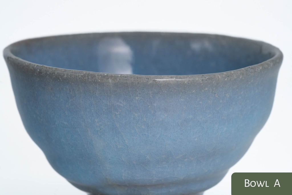 Milky Blue Hagi-yaki Ido Chawan