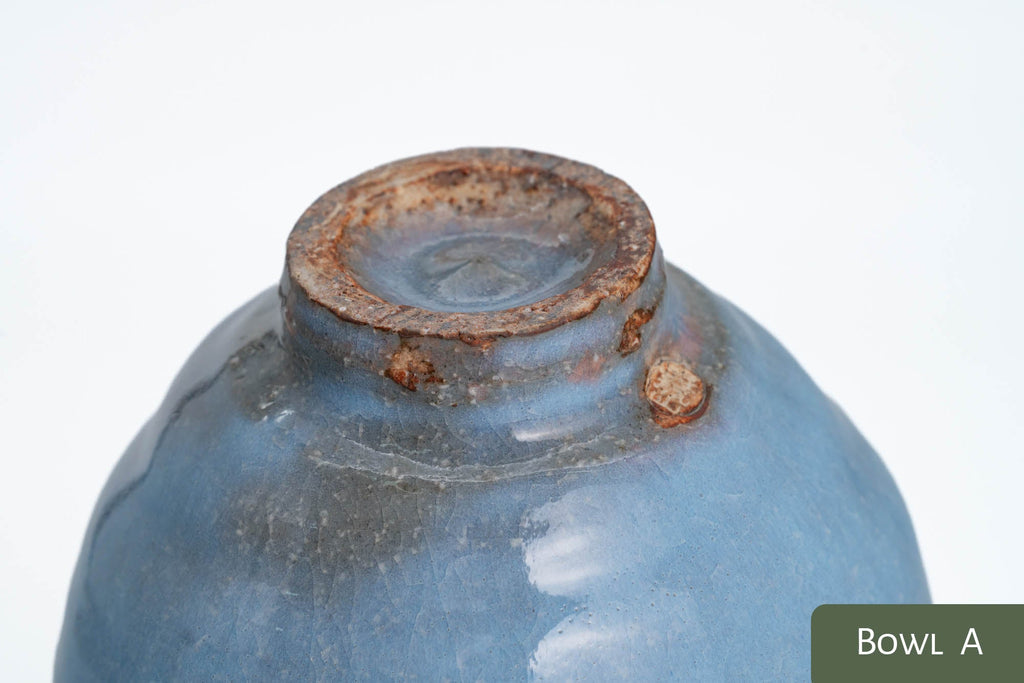 Milky Blue Hagi-yaki Ido Chawan