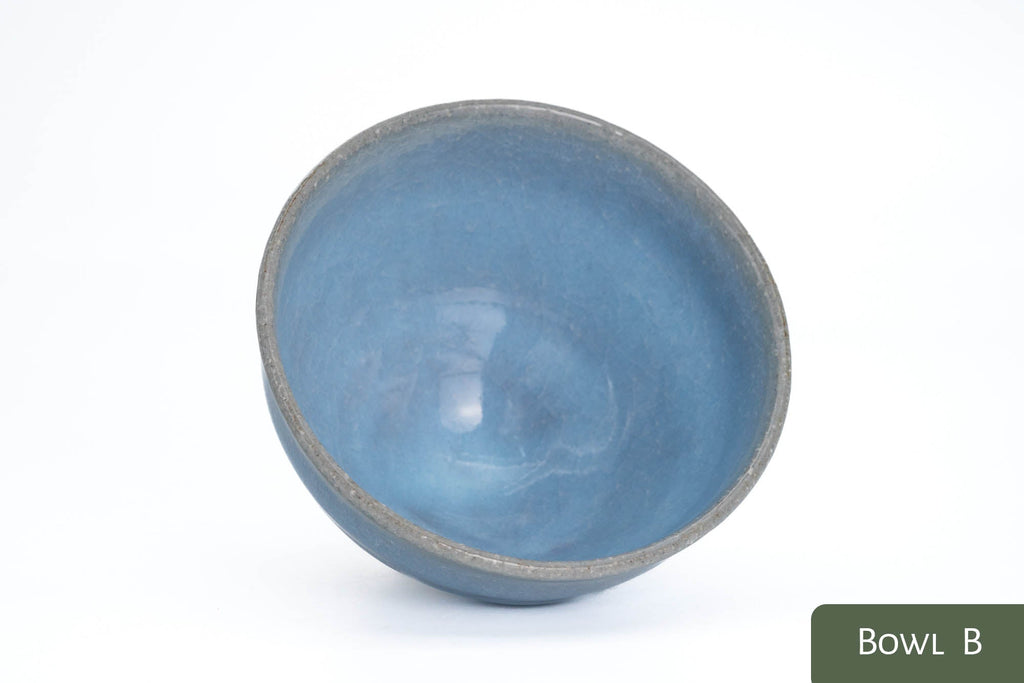 Milky Blue Hagi-yaki Ido Chawan