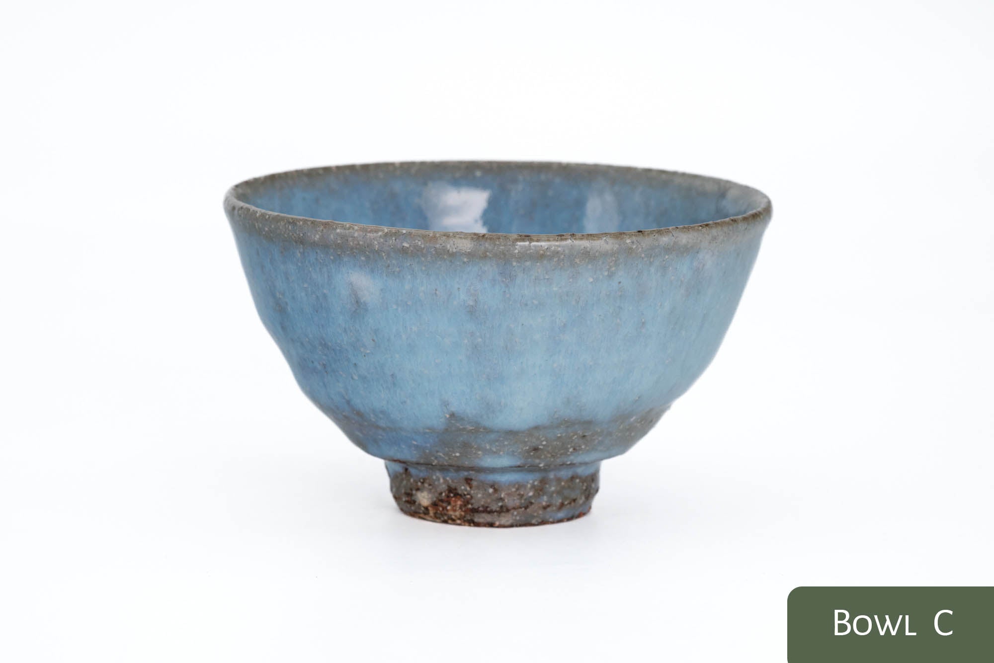 Milky Blue Hagi-yaki Ido Chawan
