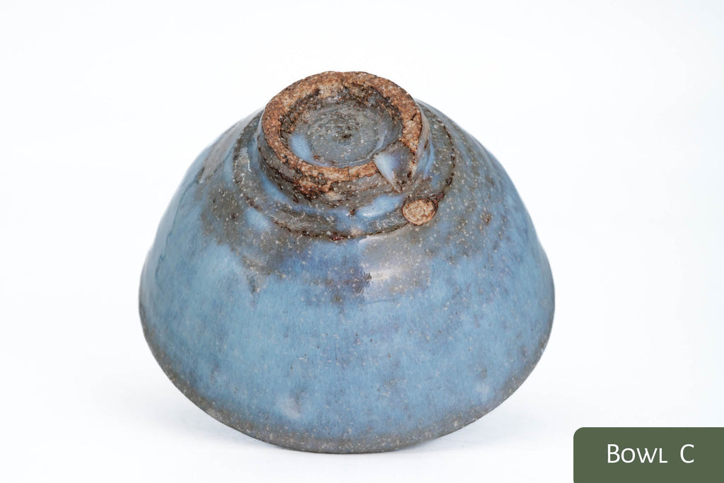 Milky Blue Hagi-yaki Ido Chawan