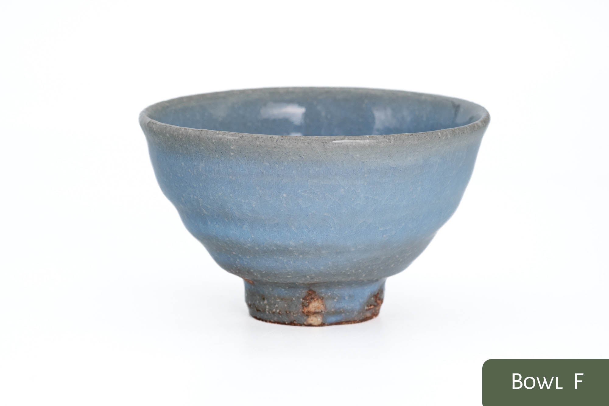 Milky Blue Hagi-yaki Ido Chawan