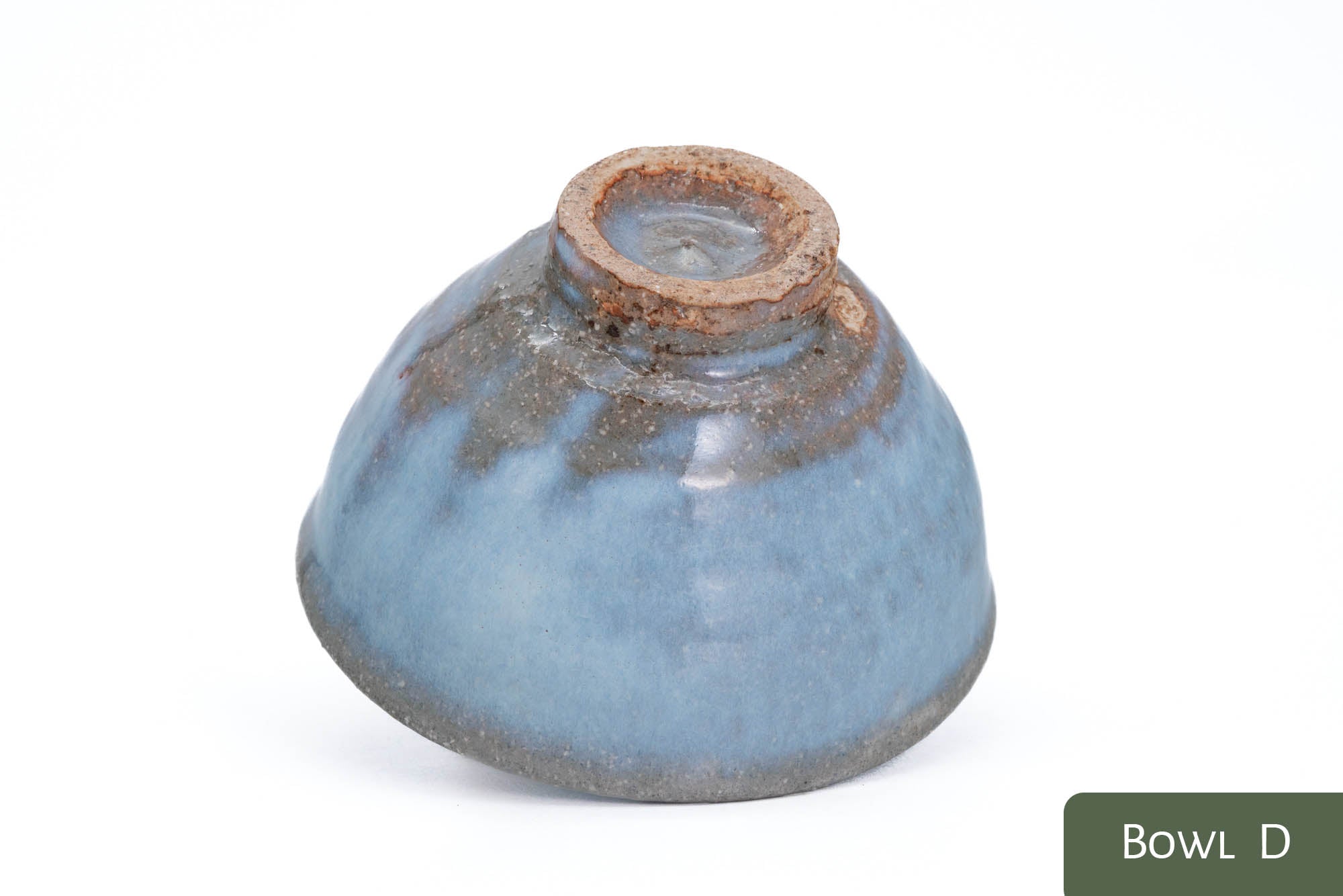 Milky Blue Hagi-yaki Ido Chawan