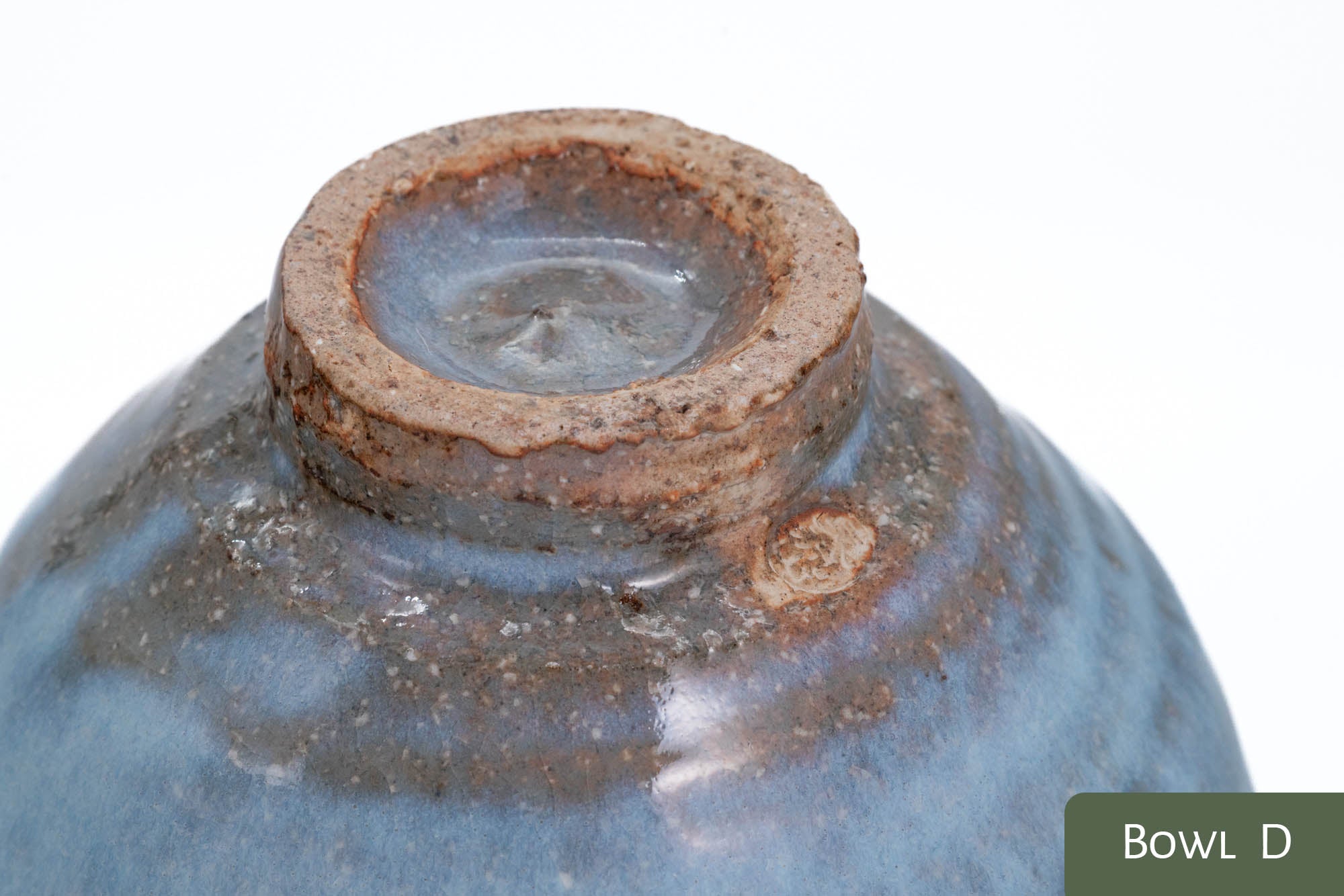 Milky Blue Hagi-yaki Ido Chawan