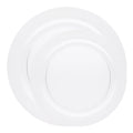Clear Economy Round Plastic Dinnerware Value Set