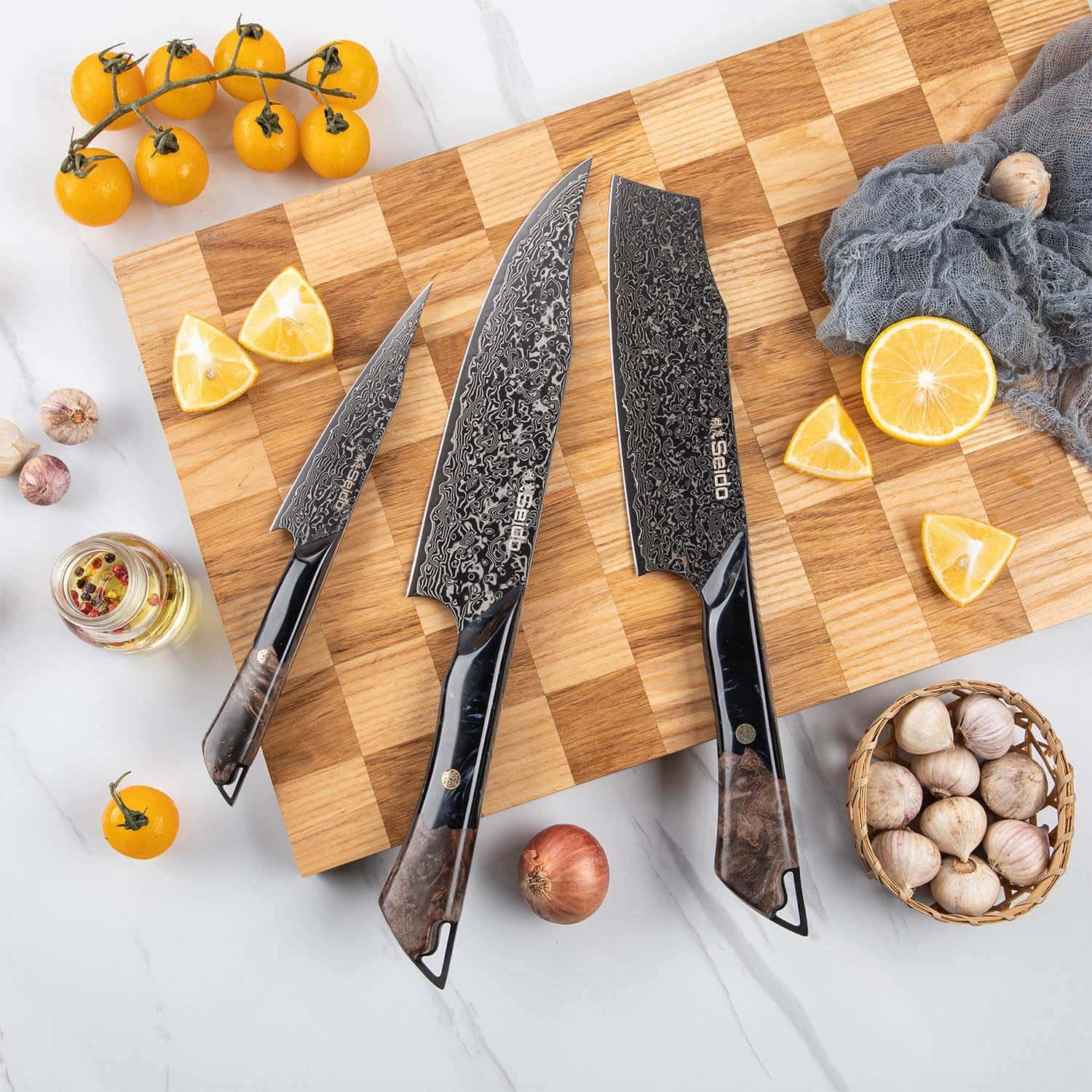 Titan 3-Piece Chef Knife Set
