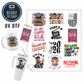 Assorted UV DTF Multi-Use Gang Sheet - Graduation 2026