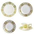Royal Crown Derby Green Panel 20pc Set